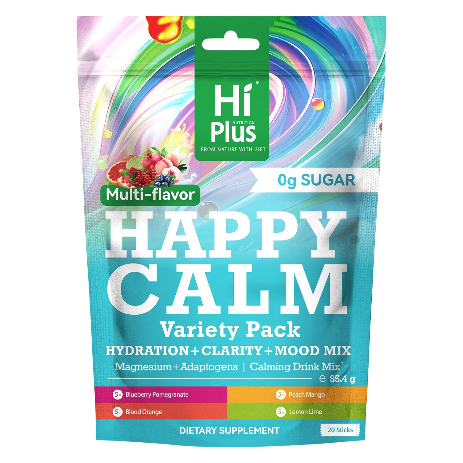 1 HiPlus® Happy Calm-Calming Drink Mix - Image 1