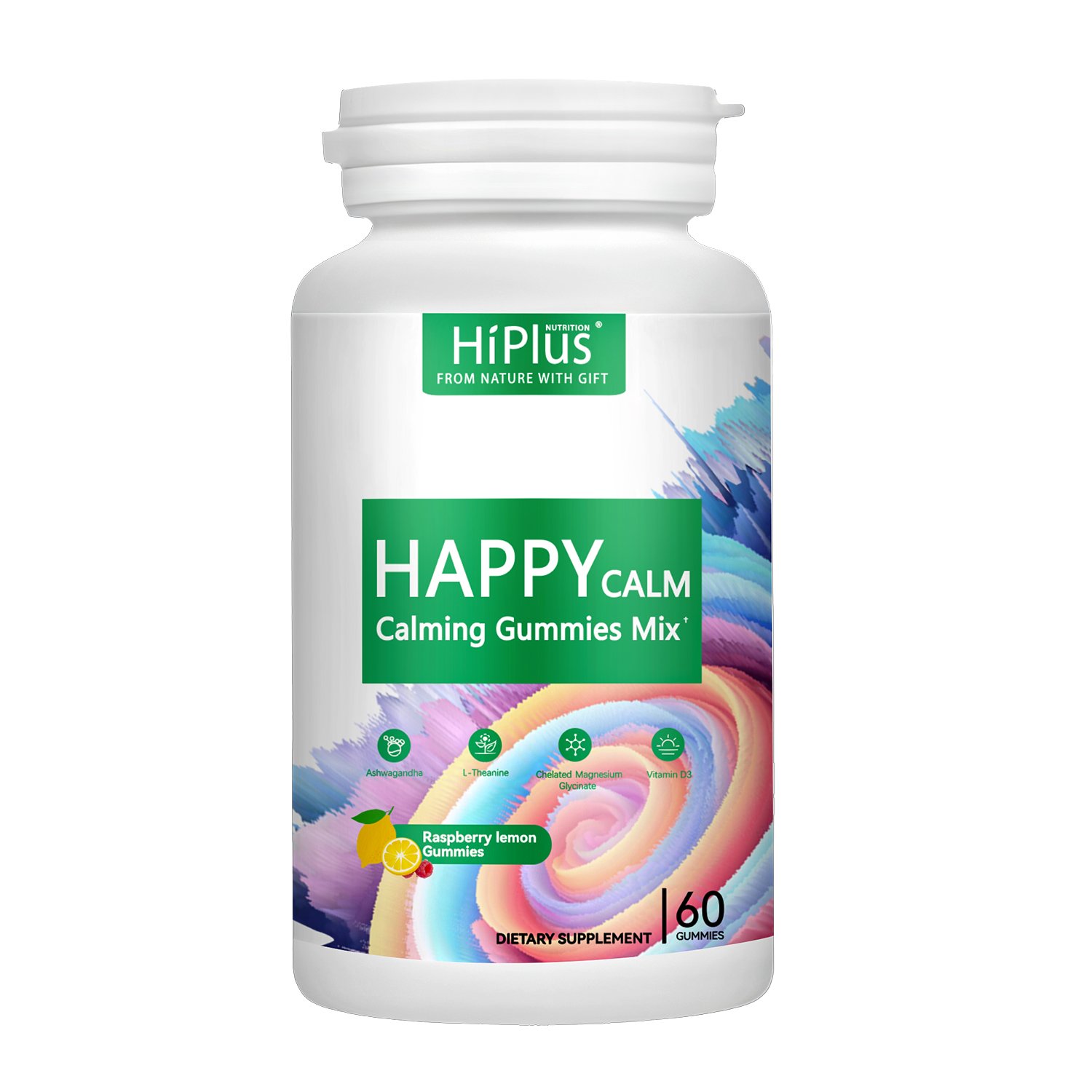 2 HiPlus® Ashwagandha Calming Gummies - Image 1