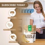 HiPlus® Organic Lion’s Mane Mushroom Supplement Powder - Image 2