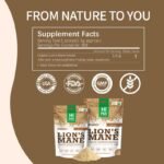 HiPlus® Organic Lion’s Mane Mushroom Supplement Powder - Image 3
