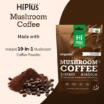 HiPlus® Organic Instant 10-in-1 Mushroom Coffee Powder - Image 6