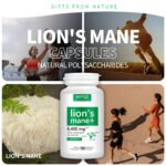 HiPlus® Organic Lion’s Mane Mushroom Supplement Capsules - Image 6