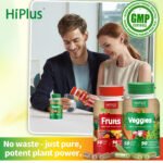 HiPlus® Fruits and Veggies Supplement - 90 Fruit & 90 Veggie Capsules - Image 7
