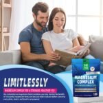 HiPlus® Magnesium Complex 10 Essential Magnesium Supplement 1200mg 120 Capsules - Image 2