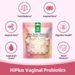 HiPlus® Once Daily Women's Probiotics Gummies | 50 Billion CFU, 16 Strains | Supports Vaginal Health, pH Balance, Digestive, & Immune System | Non-GMO, Gluten-Free | 90 Count (45 Servings) - Image 2