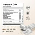 HiPlus®NMN Supplement 1500mg Per Serving – 15-in-1 Complex Formula with Nicotinamide Mononucleotide, CoQ10, Quercetin, TMG, Resveratrol – Supports Cellular Energy & NAD+ Balance – 120 Capsules - Image 3