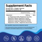 HiPlus® Magnesium Complex 10 Essential Magnesium Supplement 1200mg 120 Capsules - Image 6