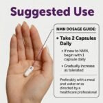 HiPlus®NMN Supplement 1500mg Per Serving – 15-in-1 Complex Formula with Nicotinamide Mononucleotide, CoQ10, Quercetin, TMG, Resveratrol – Supports Cellular Energy & NAD+ Balance – 120 Capsules - Image 6
